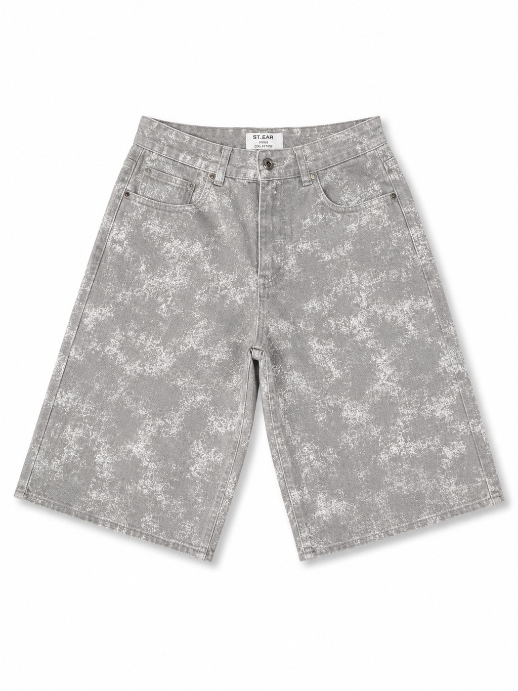 Stone Washed Denim Set